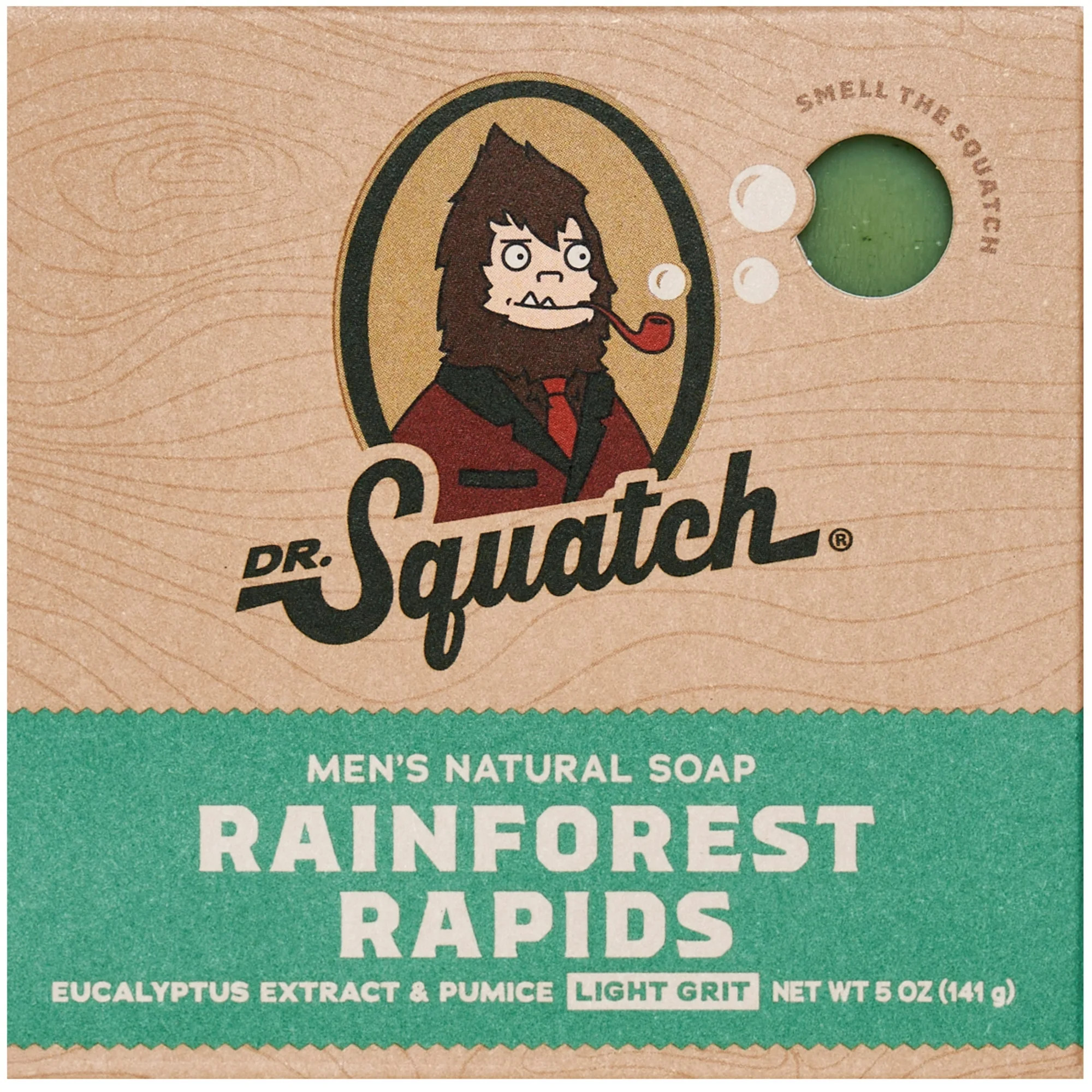 Dr. Squatch Rainforest Rapids Natural Bar Soap for Men, 5 oz | Walmart (US)