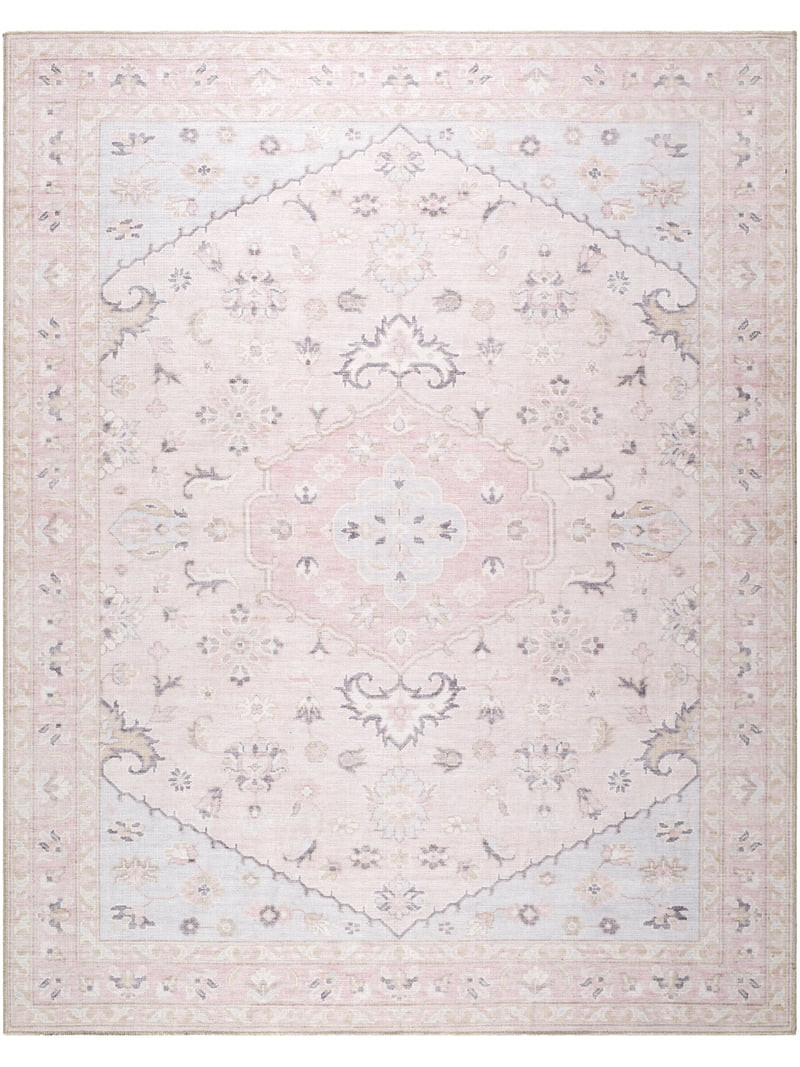 My Texas House Back to Campus Mia 7'10" x 10' Washable Area Rug | Walmart (US)