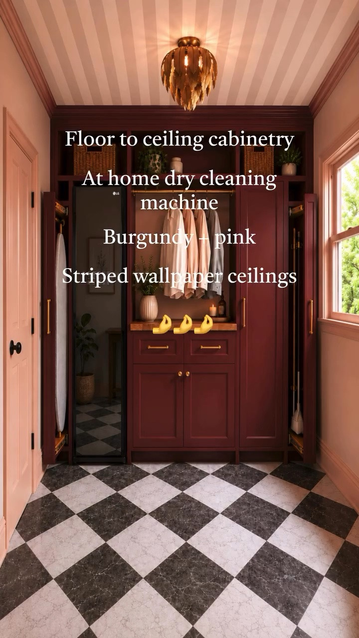This transformation is going to be 🔥

This laundry room has made my skin crawl for 8 years. My peel & stick tiles and popcorn ceiling removal were basically putting lipstick on a pig, and I’ve been living with it half finished for years.

Now it’s finally getting what it deserves.

I’m adding the appliance of my dreams: an at-home dry cleaning machine. But I couldn’t put baby in the corner, so I thought “let’s build floor-to-ceiling cabinetry and really blow this out!” Fun fact: I’ve never built anything 3D in my life before.

The goal is a laundry room that feels warm, elevated, and in sync with the rest of the house. Not just a place to do laundry but a command center designed for how I actually live.

This room has been begging to leave the 90s. Follow along to see if I can pull this off!

#laundryroomdesign #diy #diyrenovation #colonialrevival #fixer90s