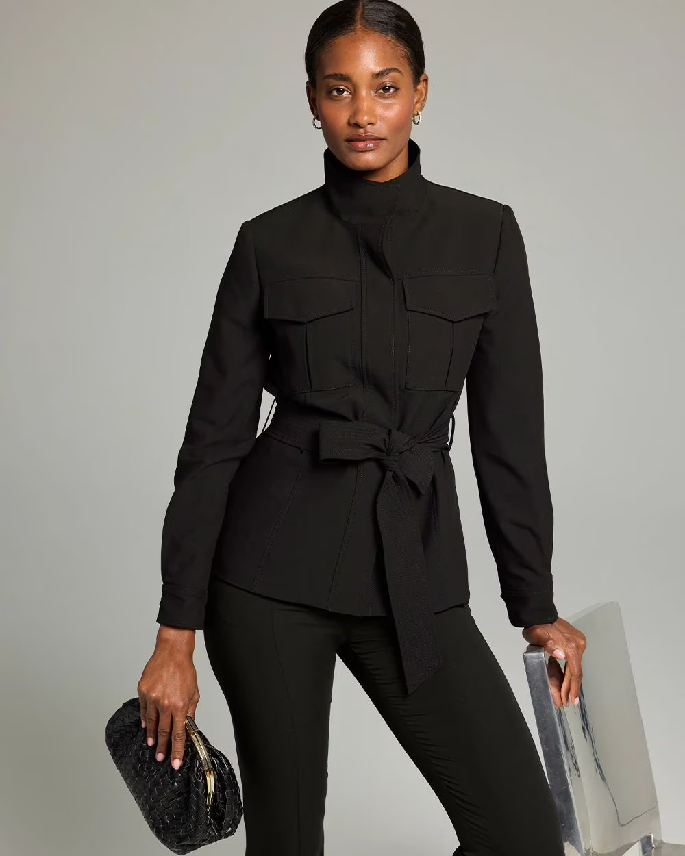 Belted Safari Jacket | White House Black Market