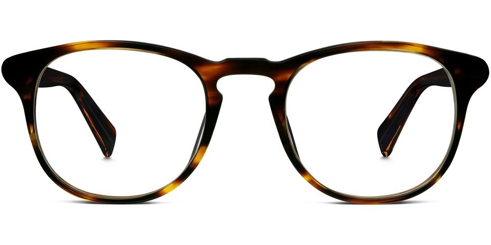 Warby Parker Eyeglasses - Baker in Striped Sassafras | Warby Parker