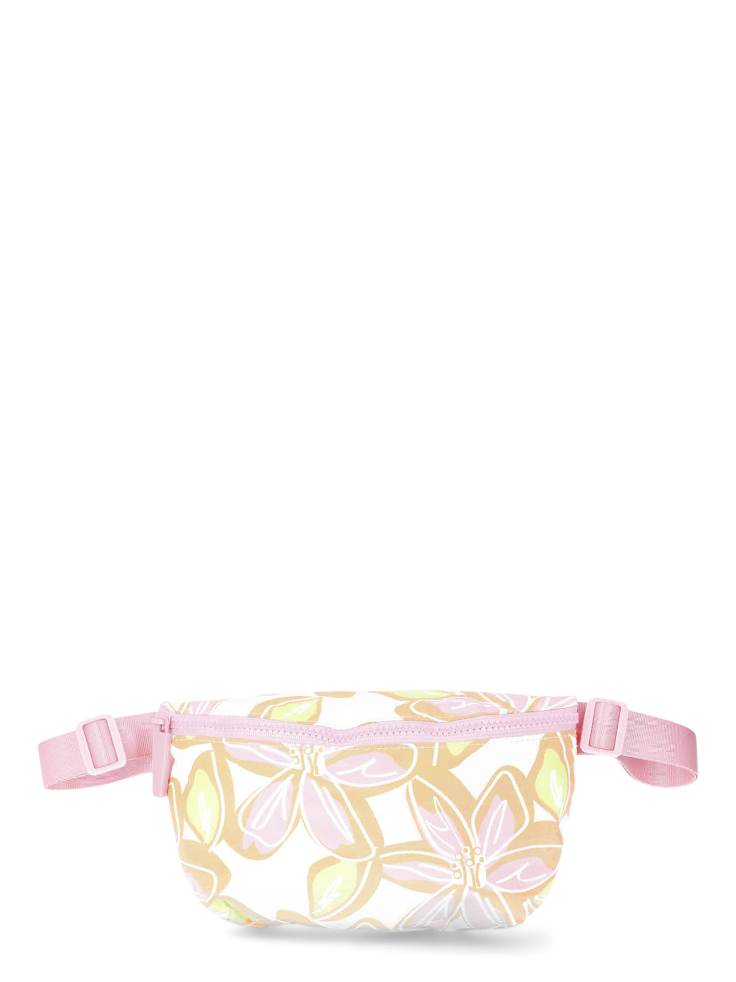 No Boundaries Beach Wipeable Fanny Pack, Orange Oversized Floral, Women's - Walmart.com | Walmart (US)