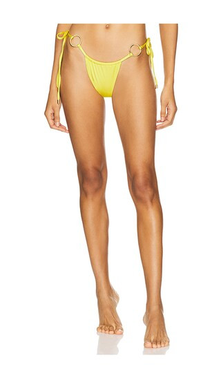 Cove String Bikini Bottom in Lemonade | Revolve Clothing (Global)