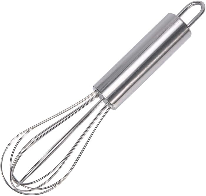 stainless steel small whisk for cheese, coffee, eggs, very handy (6 inches) | Amazon (US)