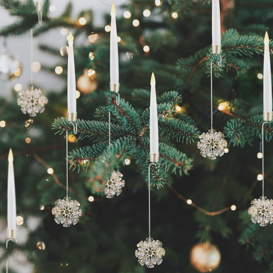 Christmas Tree Candles, 10 Pack 

Flameless Candles for Christmas Tree, LED Taper Candles Battery Operated with Remote, Fake Candles for Xmas Wedding Decor with Crystal Snowflake Hook

#LTKSeasonal #LTKHoliday #LTKSaleAlert