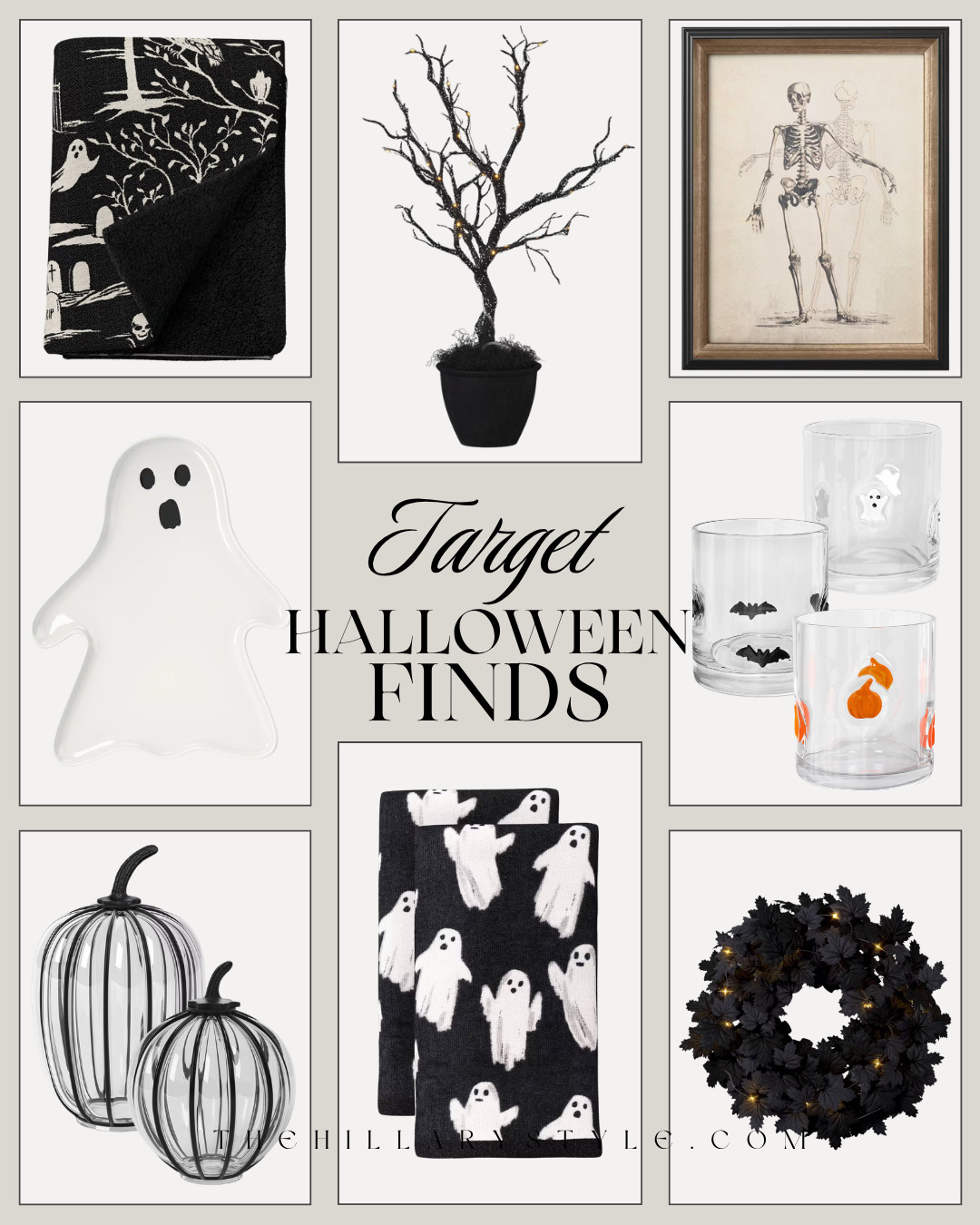 Target Halloween Finds for a Spooky-Chic Home

Target’s Halloween finds are spooky, playful, and still stylish enough to work with an elevated home. Think ghost decor, lighted black branches and wreaths, vintage-inspired skeleton art, glass pumpkins, Halloween drinkware, and cozy ghost blankets. Save these Target Halloween decor finds for a festive seasonal refresh that feels fun without going over the top.

#TargetHalloween #TargetFinds #TargetHome #TargetStyle #HalloweenDecor #HalloweenHomeDecor #HalloweenFinds #SpookySeason #SpookyDecor #SpookyChic #GhostDecor #HalloweenInspo #HalloweenDecorating #FallHomeDecor #CozyHalloween #TargetNewArrivals #LTKFinds #PinterestHome #TheHillaryStyle 

  

#LTKHome #LTKSeasonal #LTKHome #LTKKids