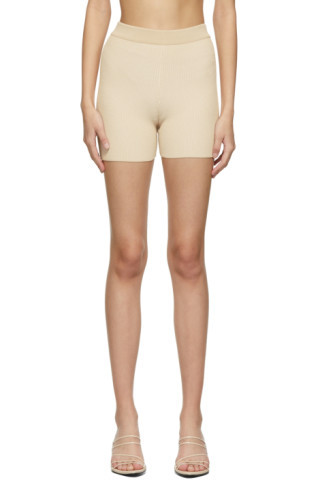 JACQUEMUS - Beige 'Le Short Arancia' Shorts | SSENSE