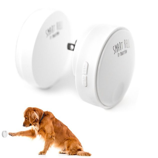 Mighty Paw Smart Bell 2.0 Potty Training Dog Doorbell, White | Chewy.com