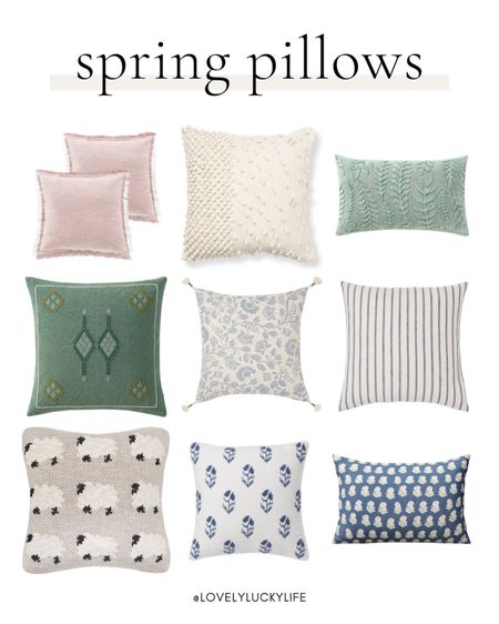 spring pillows, home decor for spring

#LTKFind #LTKhome #LTKSeasonal