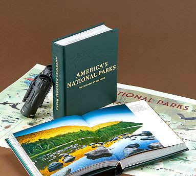 America's National Parks Leather-Bound Book | Pottery Barn (US)