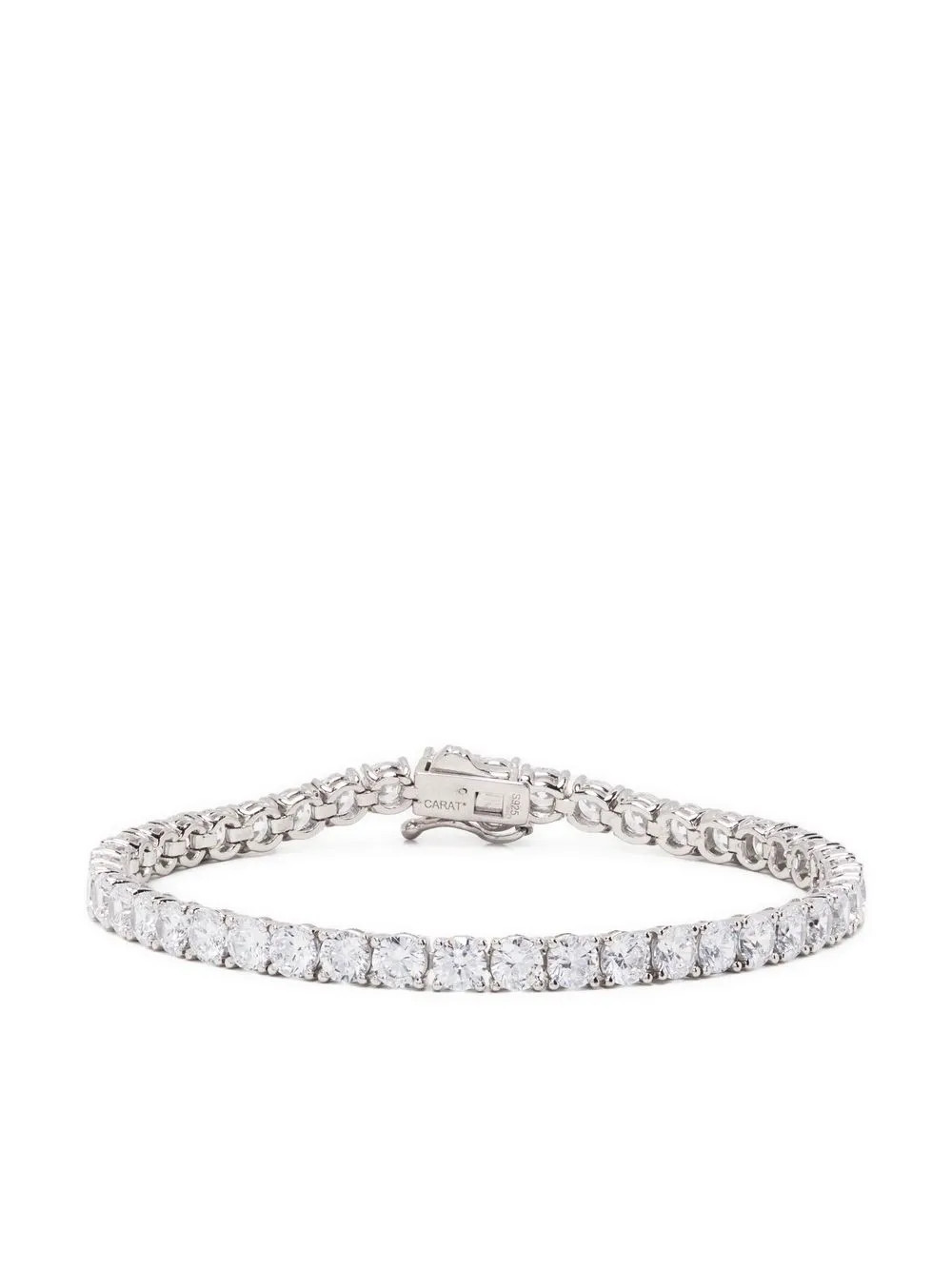 CARAT* LONDON Hailey round-print Tennis Bracelet - Farfetch | Farfetch (CN)