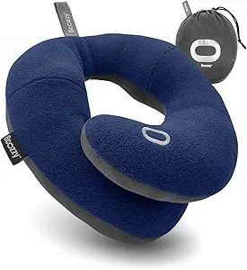 BCOZZY Neck Pillow for Travel Provides Double Support to The Head, Neck, and Chin in Any Sleeping... | Amazon (US)