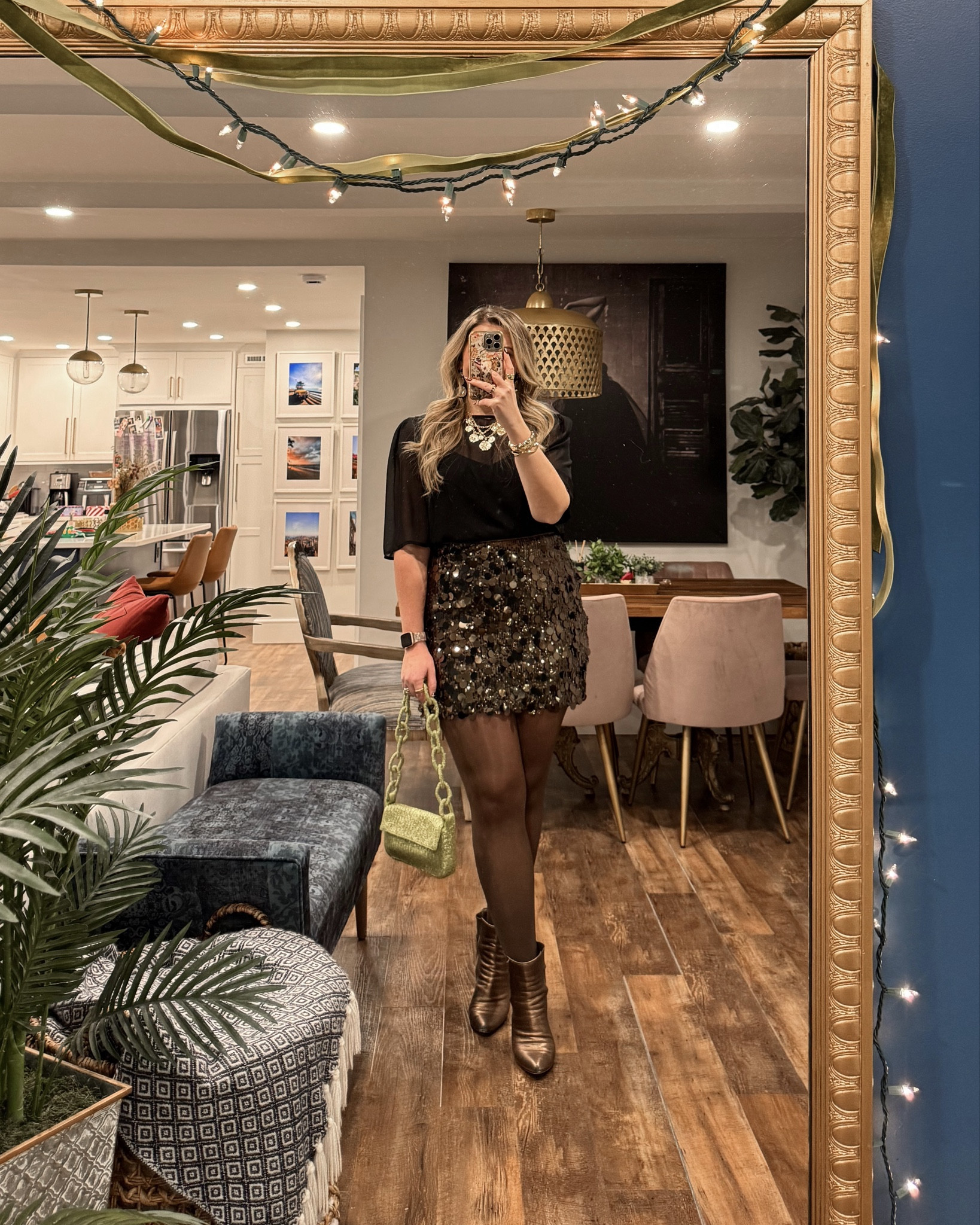 sequin skirt outfit, sequin mini skirt wearing a size 10. Holiday outfits I swear by in my late 30s. holiday outfits womens, christmas outfit women, holiday party outfit, christmas party outfit 

 

#LTKHoliday #LTKootd #LTKMidsize