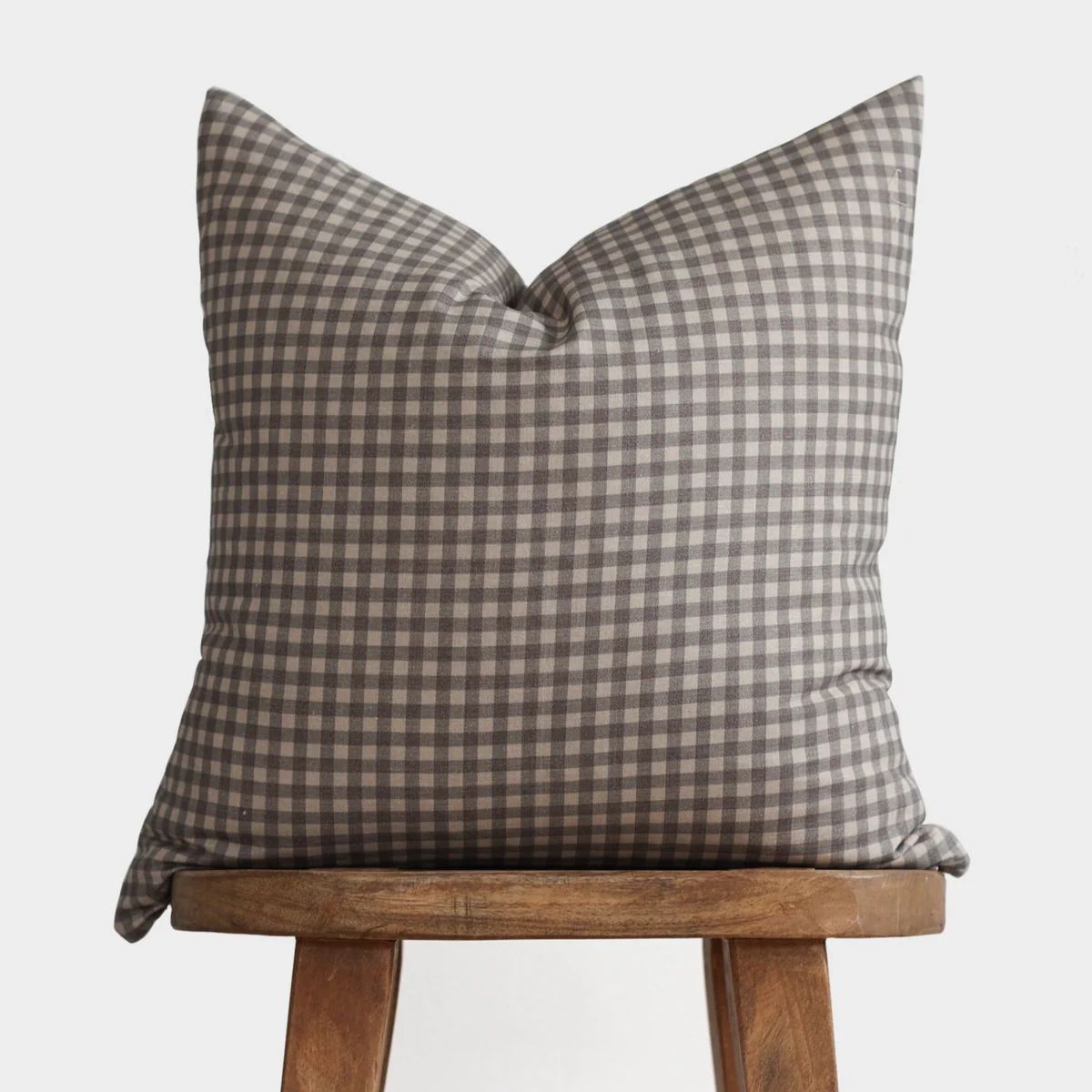 Brown Gingham - 18" | 22" | 26" | Woven Nook