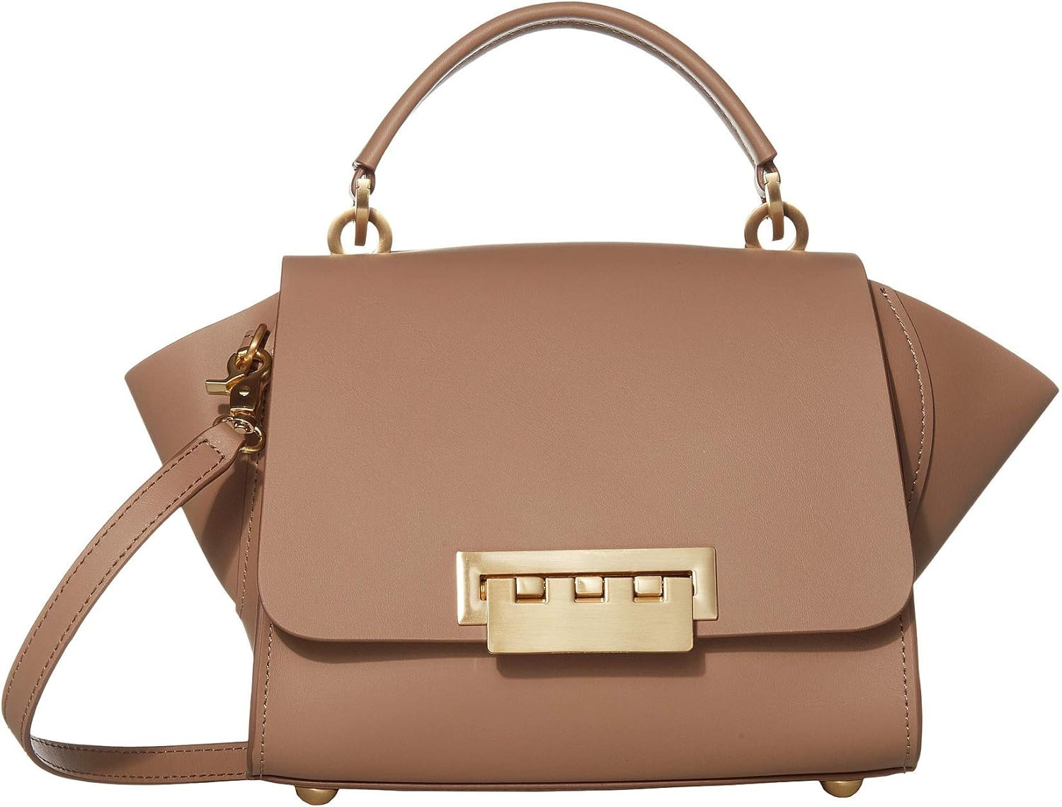 ZAC Zac Posen Women's Eartha Top-Handle Crossbody Solid | Amazon (US)