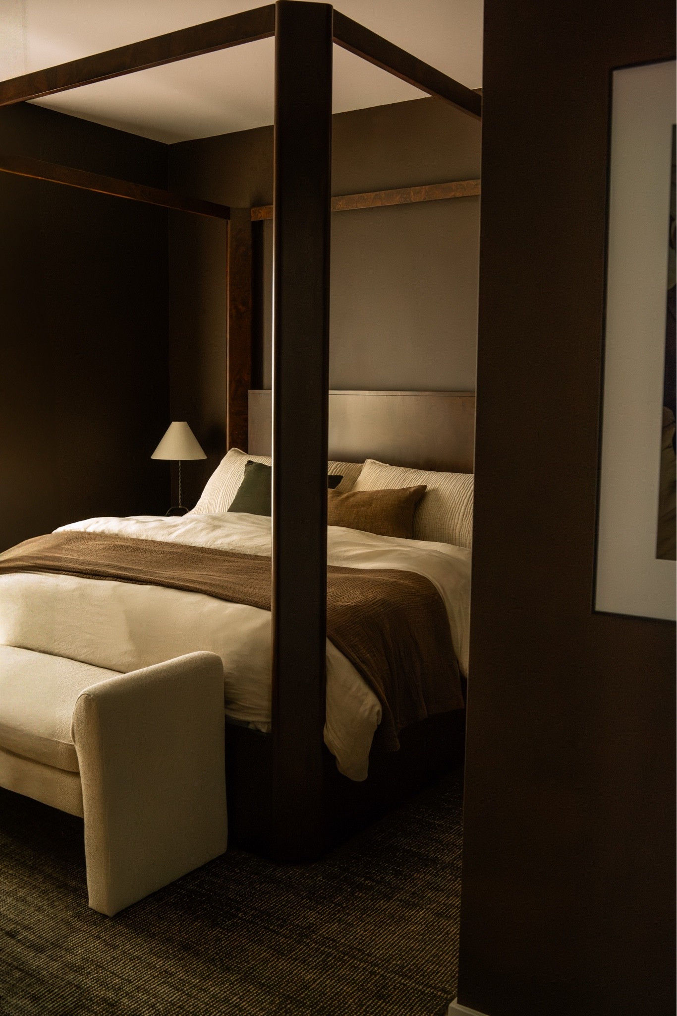 Little preview to my new moody bedroom! In love with the new burl wood canopy bed and it’s on sale!

#LTKHome #LTKMens