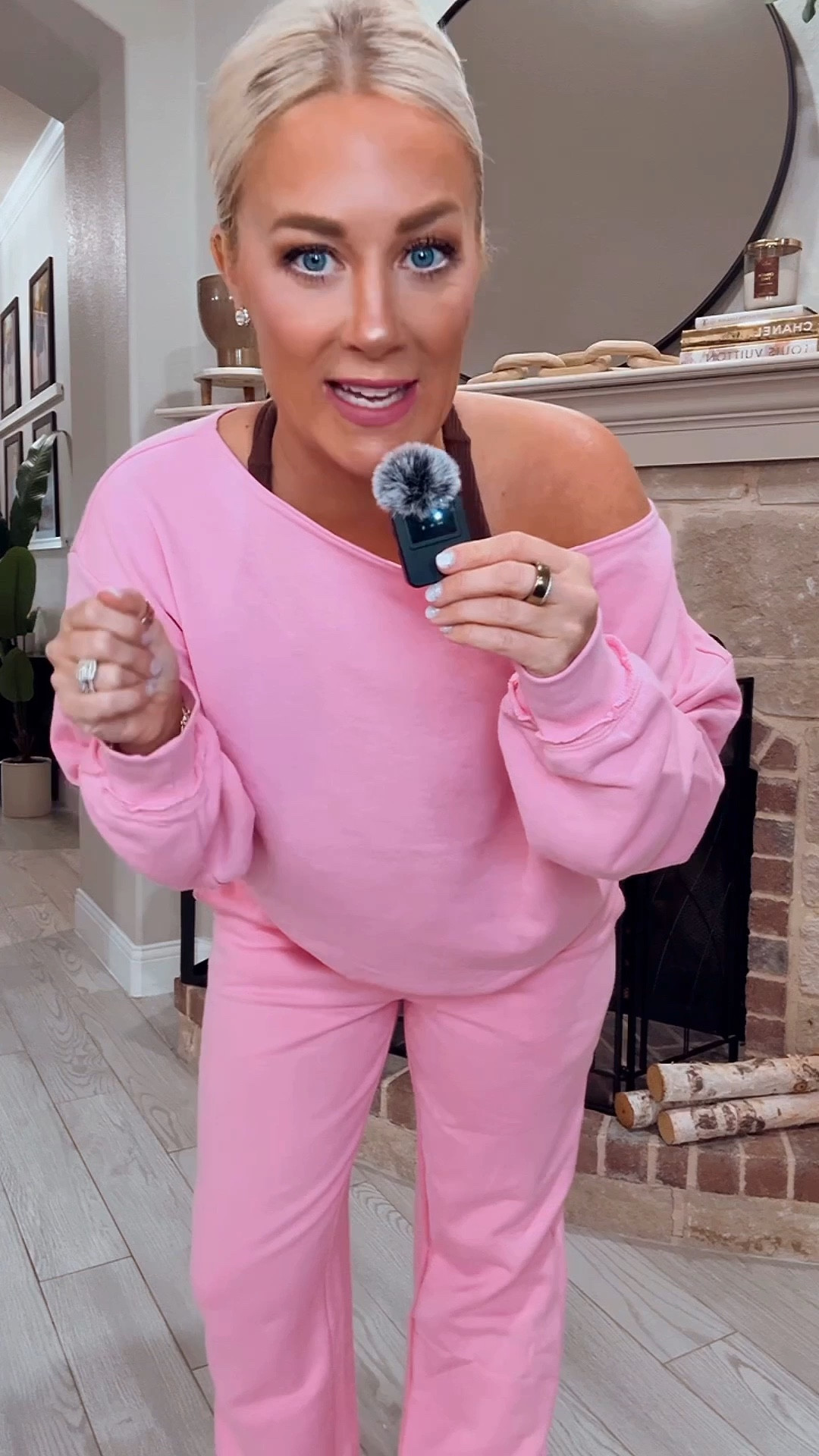 The cutest pink lounge set - size medium 