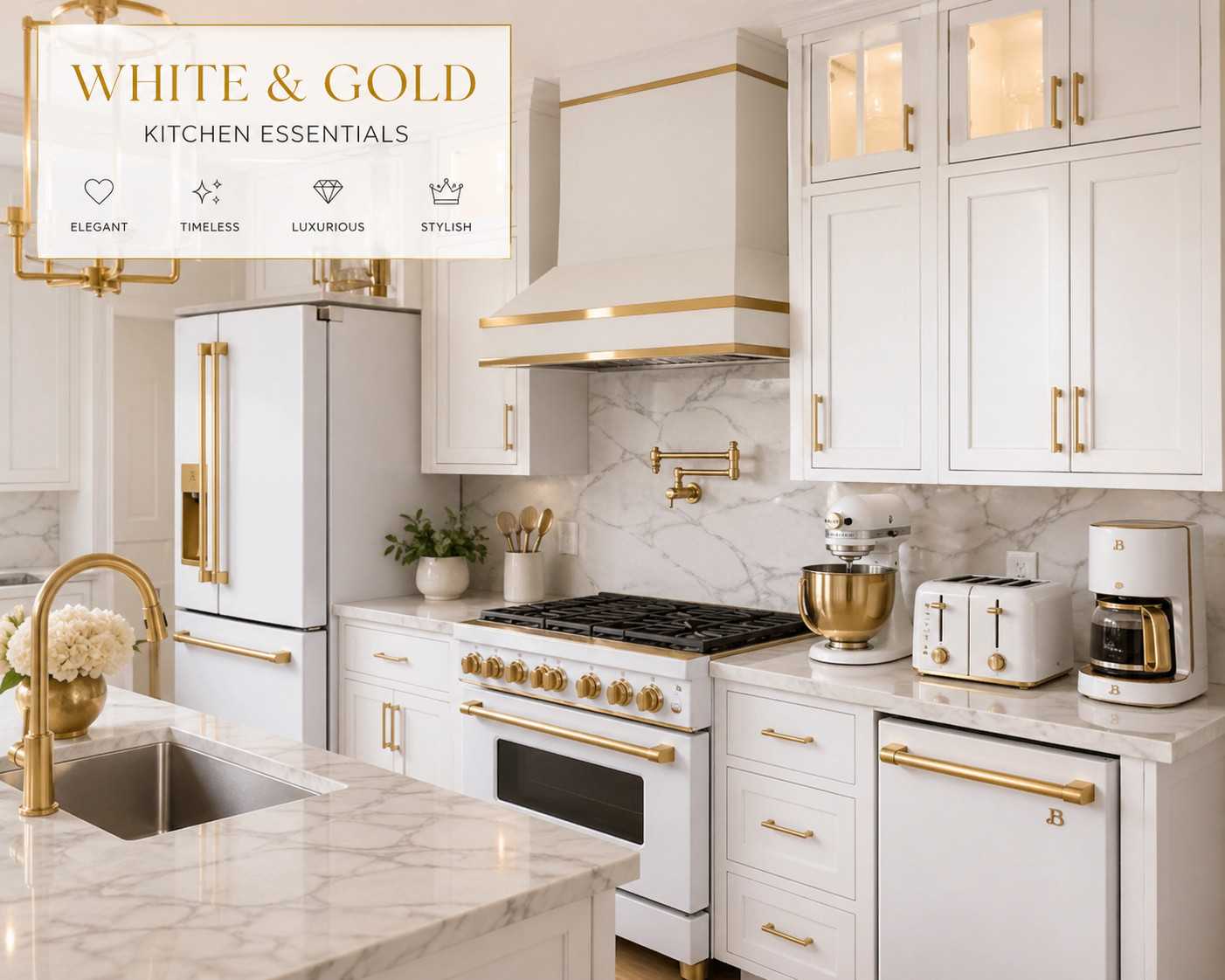 White + gold kitchen and Home appliances and finds ✨

Linking all my favorite finds 👇 

 

#LTKHome