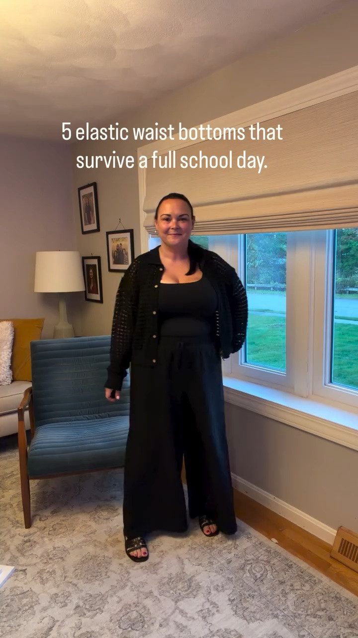 At this point, if a waistband can’t survive a full school day with me… I’m not buying it 😅

These are the kinds of outfits I actually reach for when I want to be comfortable, move around all day, and still feel put together by dismissal 🤍