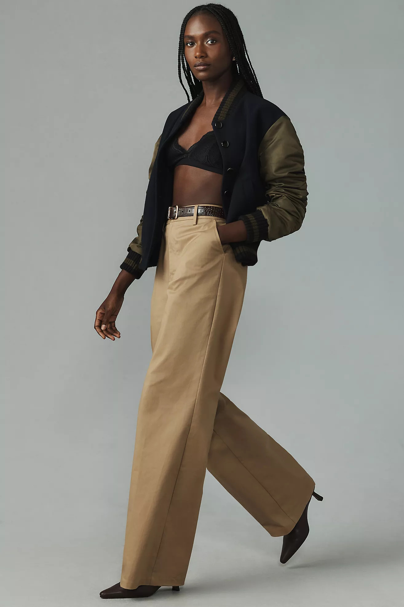Good American Good Skate Trousers | Anthropologie (US)