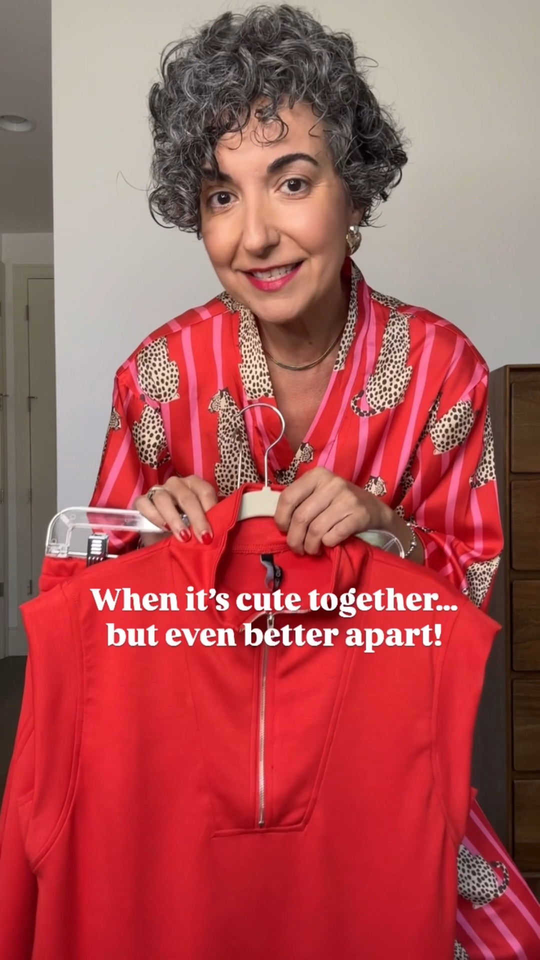 One set…so many outfits! Taking this little red Amazon set and splitting it up so you can see how versatile it is! 
.
I sized up to a medium in the red set. It fits a little looser in the waist which I’m fine with!

#LTKOver40 #LTKSeasonal