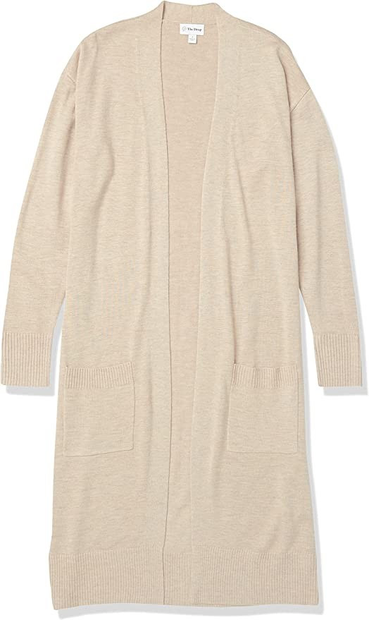 Amazon.com: The Drop Women's Daisy Layering Duster, Heather Sand, XXS : Clothing, Shoes & Jewelry | Amazon (US)