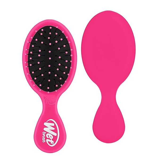 Wet Brush pink mini detangler, Pink, Standard | Amazon (US)