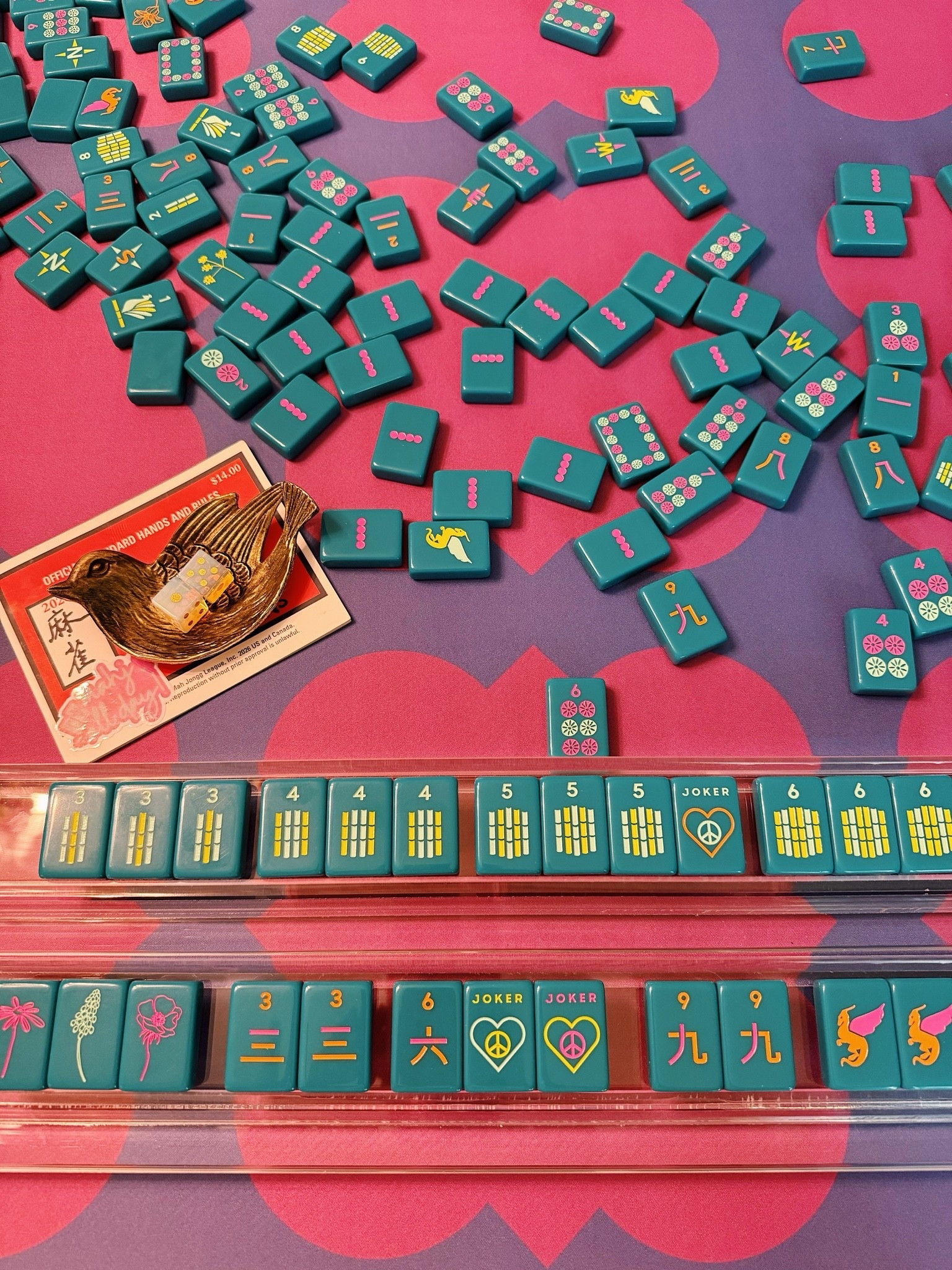 A little Siamese mahjong action with my oldest dependent last night. She picked the tile/mat combo 😍

#LTKmomlife #LTKHome #LTKKids