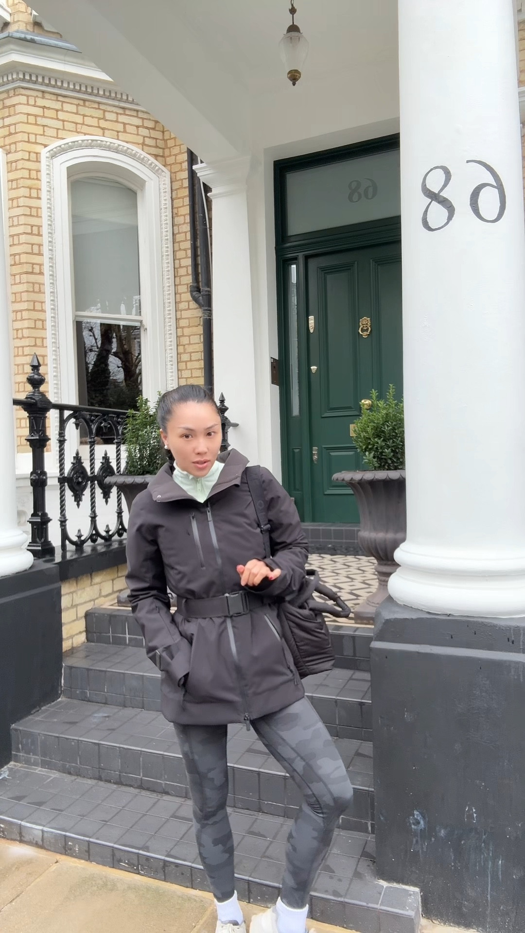 Heading to my workout ootd! A very cold walk, so layers are everything! 

#LTKSeasonal #LTKFitness #LTKStyleTip