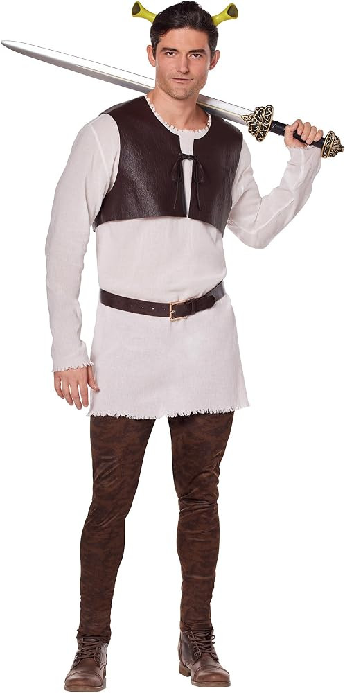 Spirit Halloween Disfraz de Shrek para adultos, con licencia oficial, disfraces de TV y pel\u00ed... | Amazon (US)