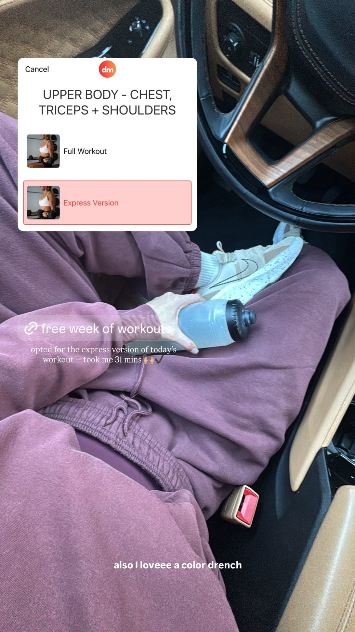 Wearing size XS sports bra, size XS shorts, and size S sweatpants. 

#LTKootd #LTKActive #LTKfitnessgoals