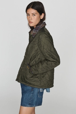 Icons Cropped Liddesdale Quilted Jacket | Anthropologie (US)