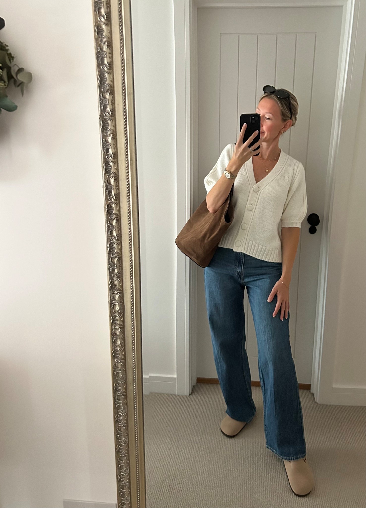 Transitional AW outfit idea 

#LTKjeans #LTKautumn #LTKuk