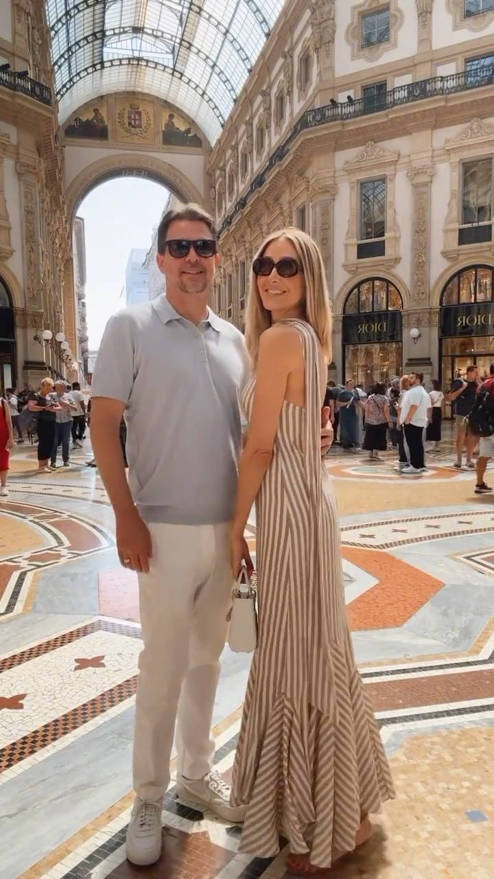 Elegant summer outfit ideas , couples edition 
Gorgeous and elegant maxi dress 
Ultra comfortable fabric 
Runs tts , wearing a size 4 




#LTKTravel #LTKSummerEdit #LTKU