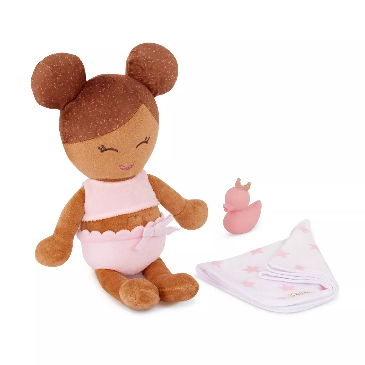 LullaBaby Bath Plush Doll For Real Water Play - Light Brown Hair | Target