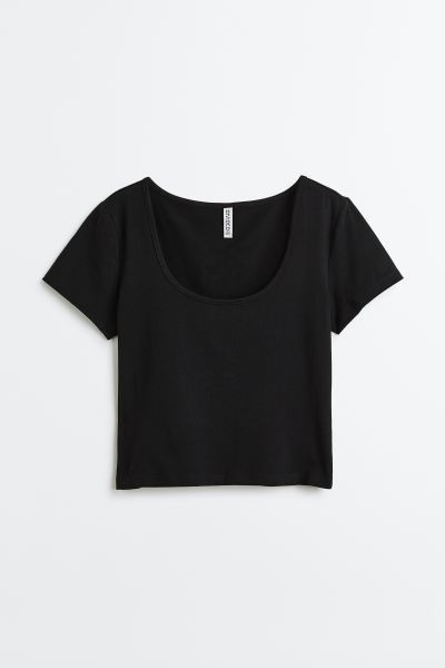 Cotton Jersey Top | H&M (US + CA)