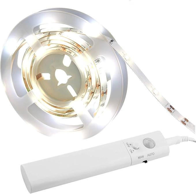 Amagle LED Dual Mode Motion Night Light, Flexible LED Strip with Motion Sensor Closet Light for B... | Amazon (US)