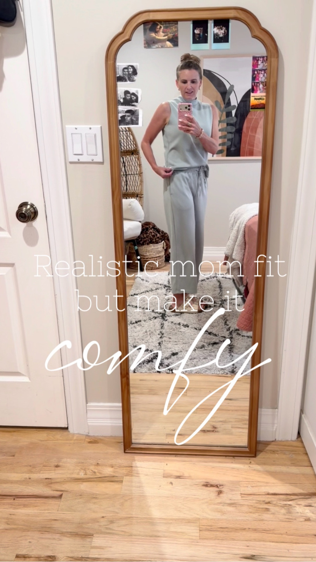 The kind of outfit I reach for on repeat 🙌
comfy enough for mom life, but still feels put together

this set is SO easy to throw on and go — school runs, errands, travel days… all of it ✔️ (I’m 5’6”, 130lbs wearing medium)

linked everything for you 🤍#LTKStyle #LTKFinds #LTKSpring #MomStyle #EverydayOutfit #CasualStyle #NeutralStyle #MomLifeStyle #EffortlessStyle #AmazonFinds
