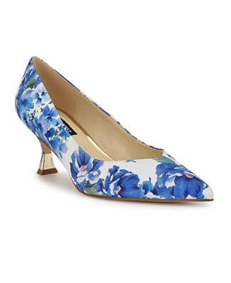 Nine West Women's Ariella Kitten Heel Pumps - Macy's | Macy's
