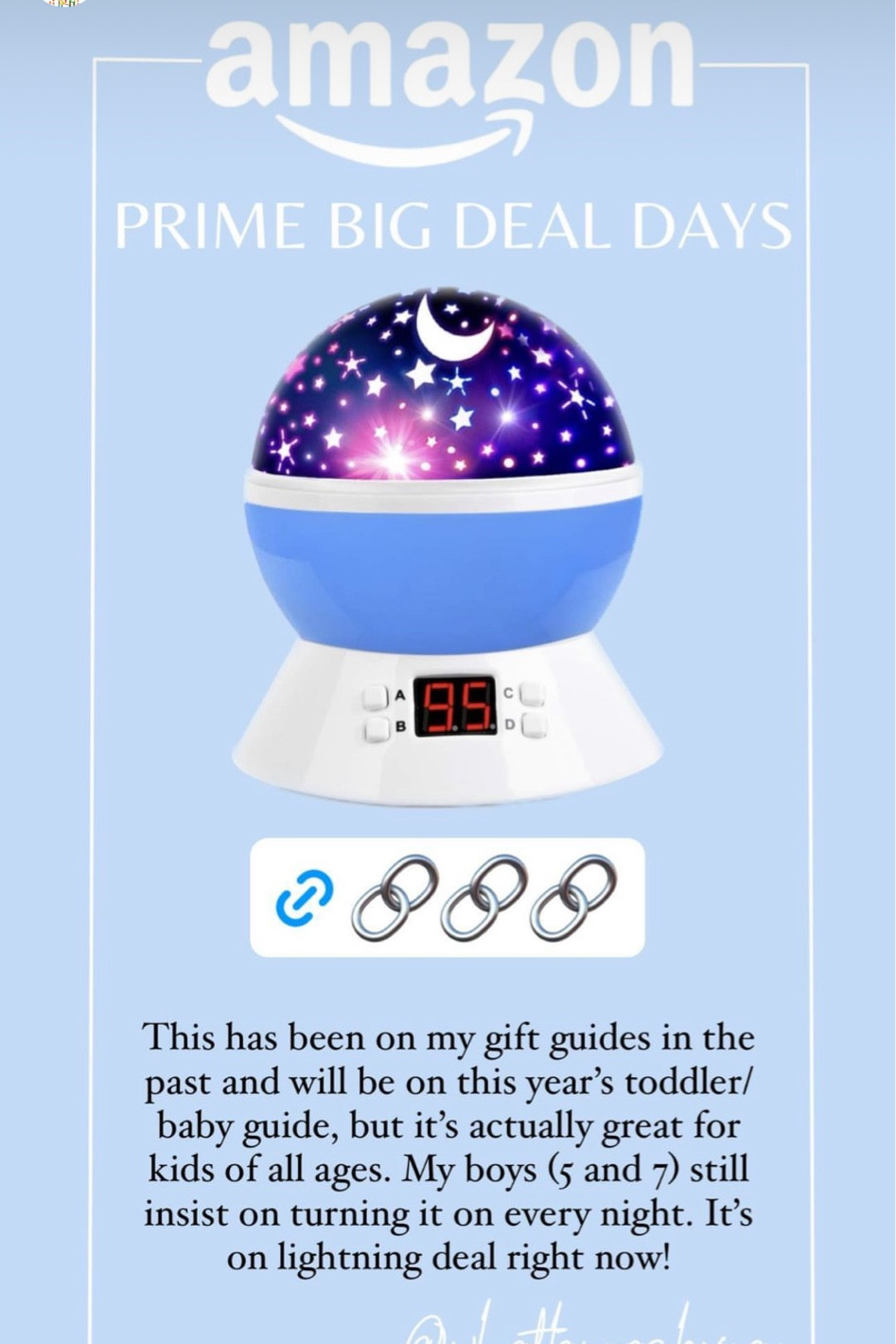 Star projecting night light