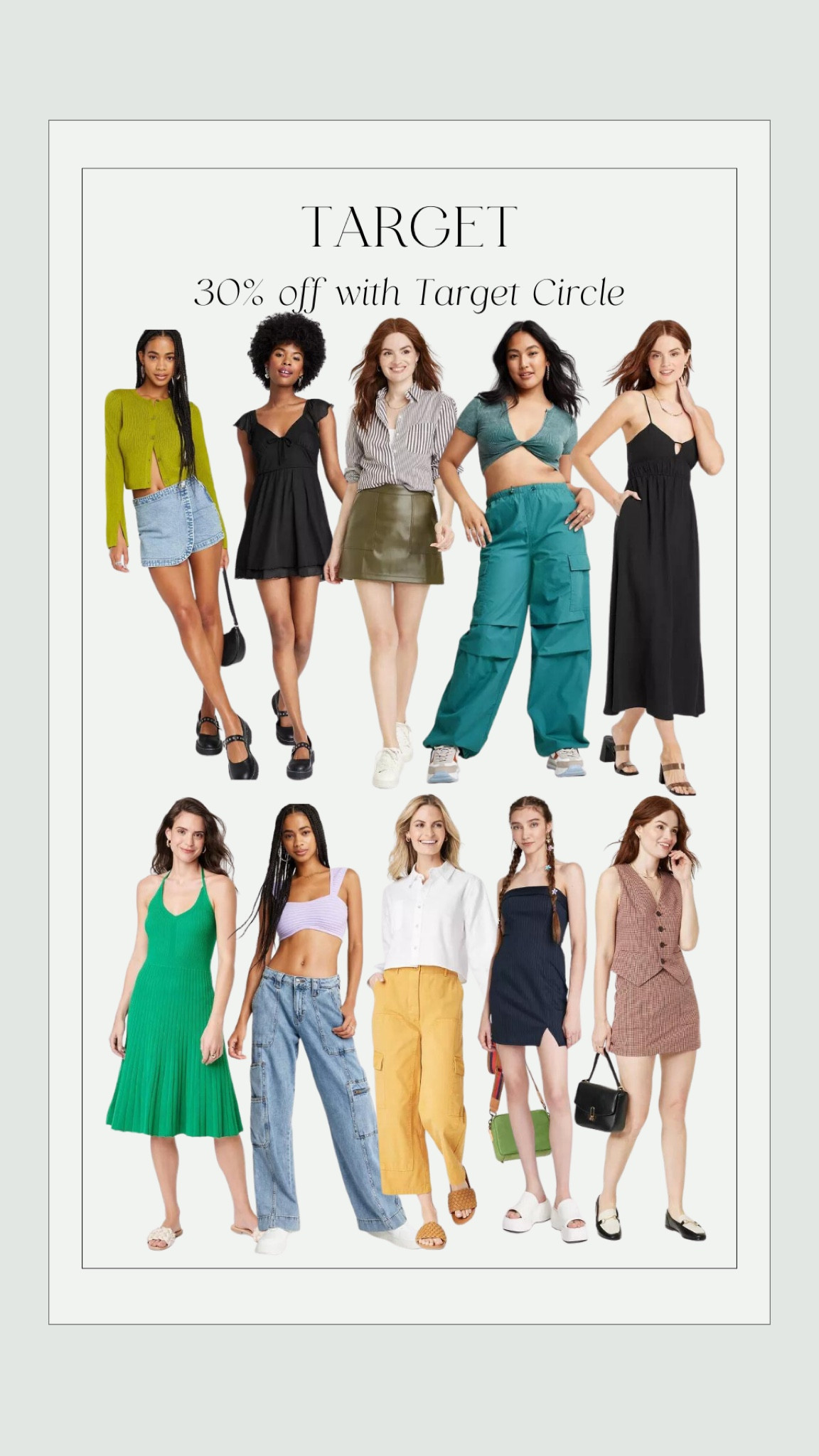 30% off at target with target circle!
Sale | trending | summer fashion 

#LTKunder50 #LTKsalealert #LTKstyletip
