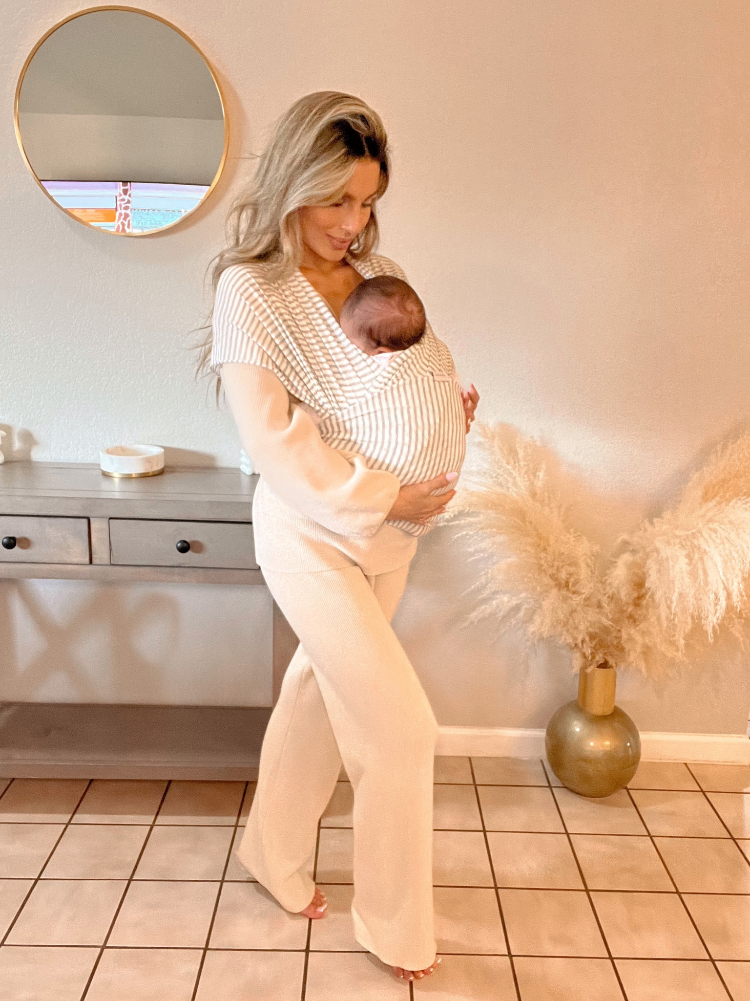 Our favorite thing recently 🤍 @sollybaby 

Love the ability to hold Luka whenever, wherever with this lightweight, buttery soft wrap. Giving Mama the ability to have my hands-free (or chasing Zoe 😂). Perfect for babies up to 25lbs. 

Save 10% sitewide with 𝐒𝐀𝐒𝐒𝐘𝐊𝐀𝐒𝐒𝐘𝟎

.

.

.

#ad #sollybaby #babywearing #babywrap #babywrapping #babygirl #babyboy #newborn #babylove #momlife #babyfashion #babiesofinstagram #babyphotography #motherhood #instababy #momblog #irishtwins #toddlerlife #instadaily