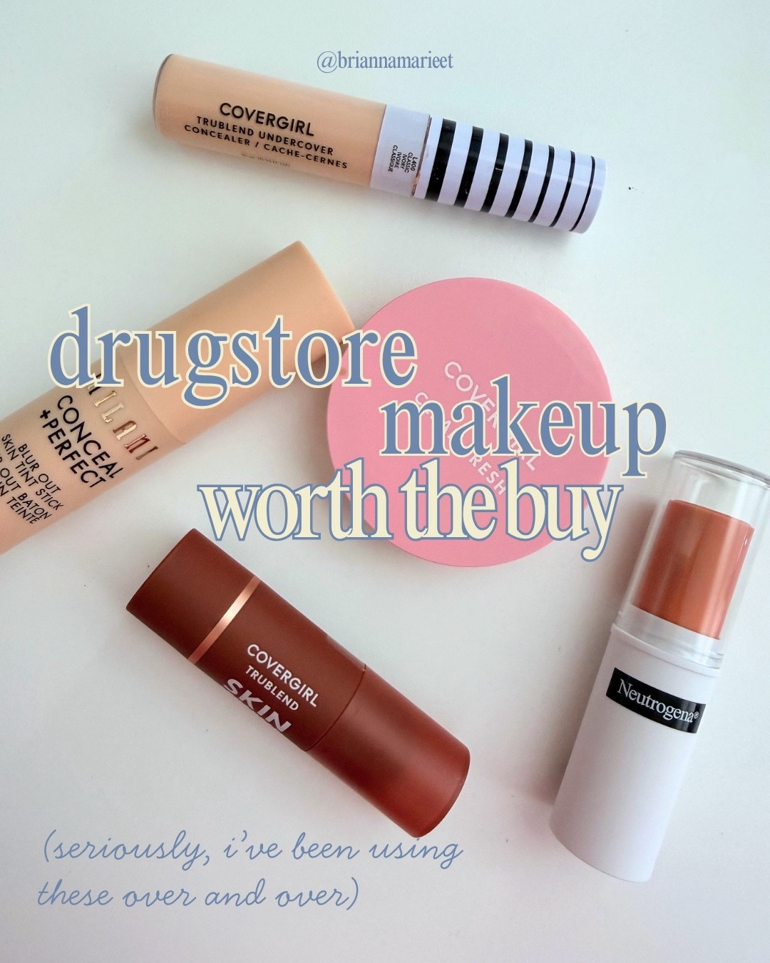 You don’t always need to spend a bagillion dollars on makeup to find some good products!

#LTKgrwm #LTKBeauty #LTKselfcare

Comment SHOP below to receive a DM with the link to this post on my LTK ⬇ https://liketk.it/6fd2r