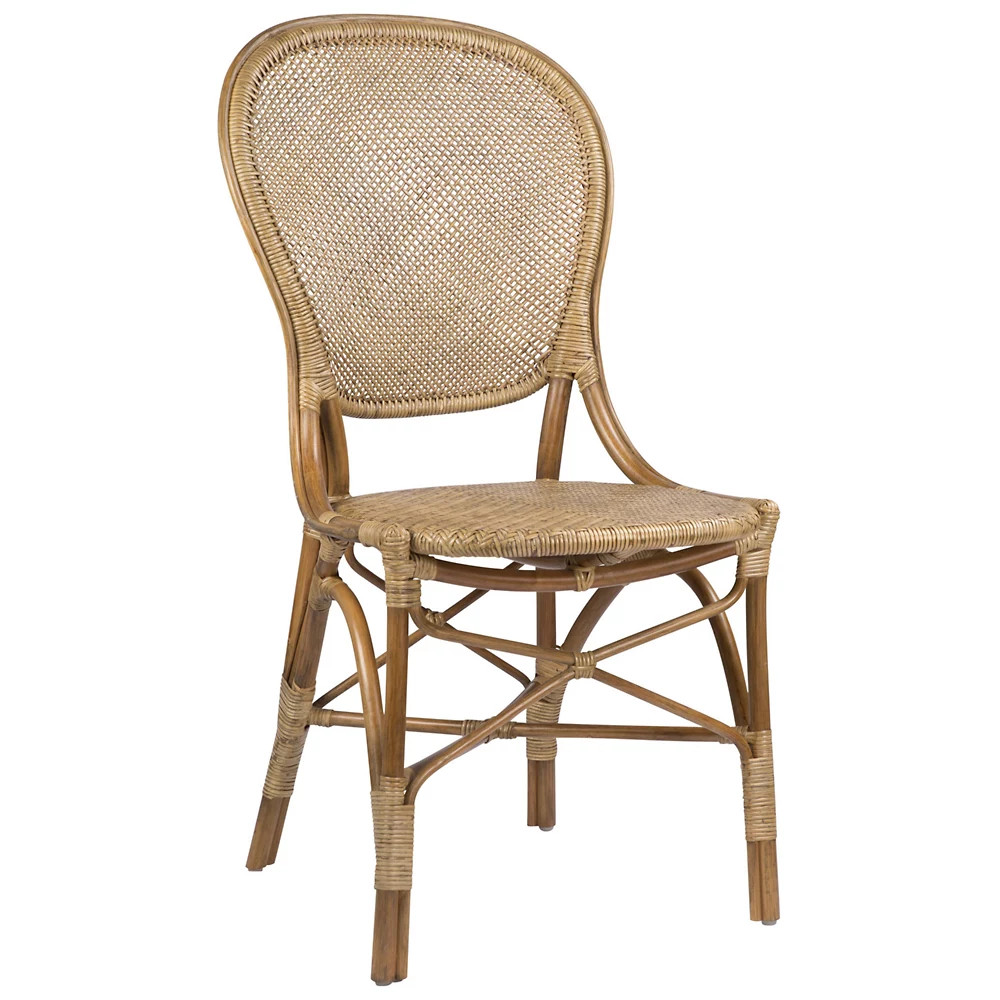 Rossini Rattan Dining Side Chair | Lumens