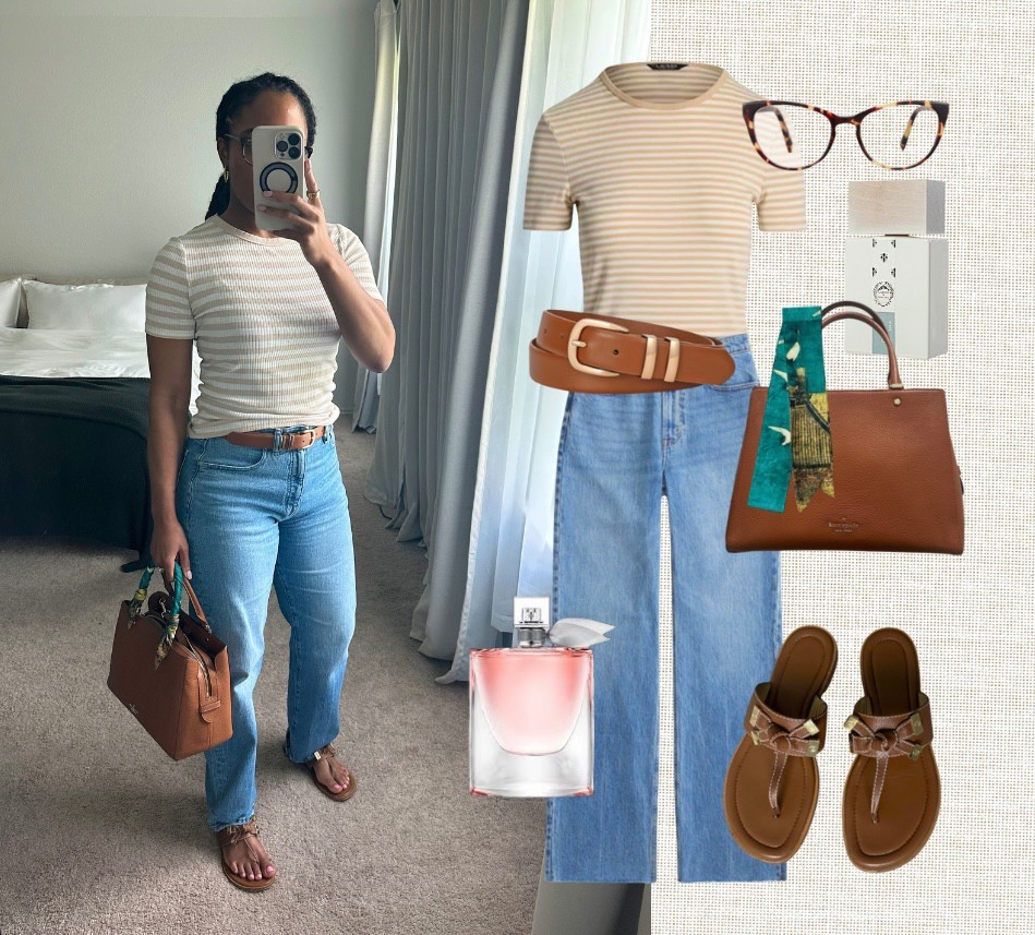 Casual spring outfit idea with jeans and brown t-strap sandals.

spring fashion • spring outfit • spring shoes • spring outfit ideas black girl • cute spring outfits • spring outfit ideas black women • spring outfit ideas • spring style trends • neutral spring outfits

#LTKStyleTip #LTKSeasonal