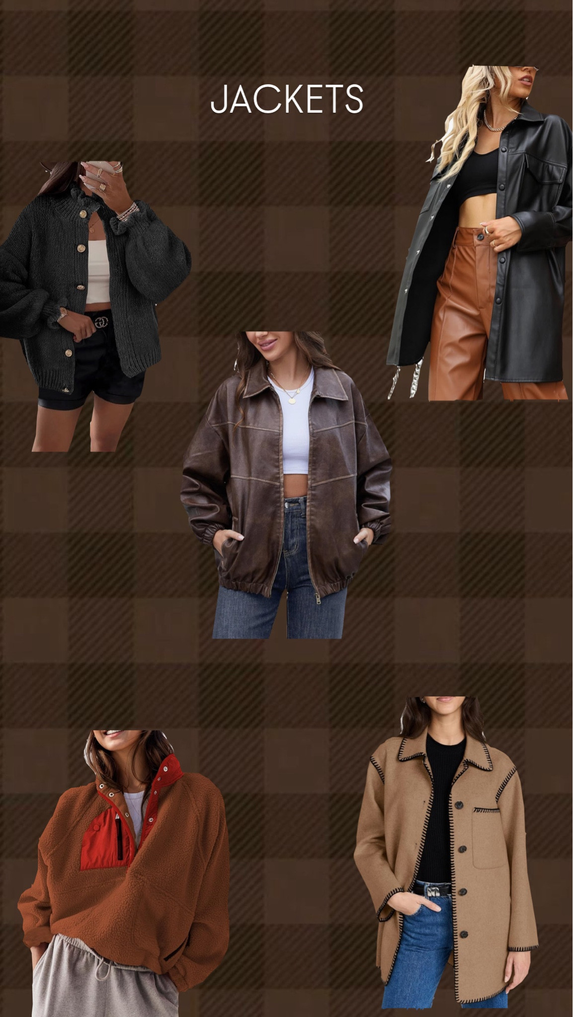 THANKSGIVING OUTFIT INSPO JACKETS