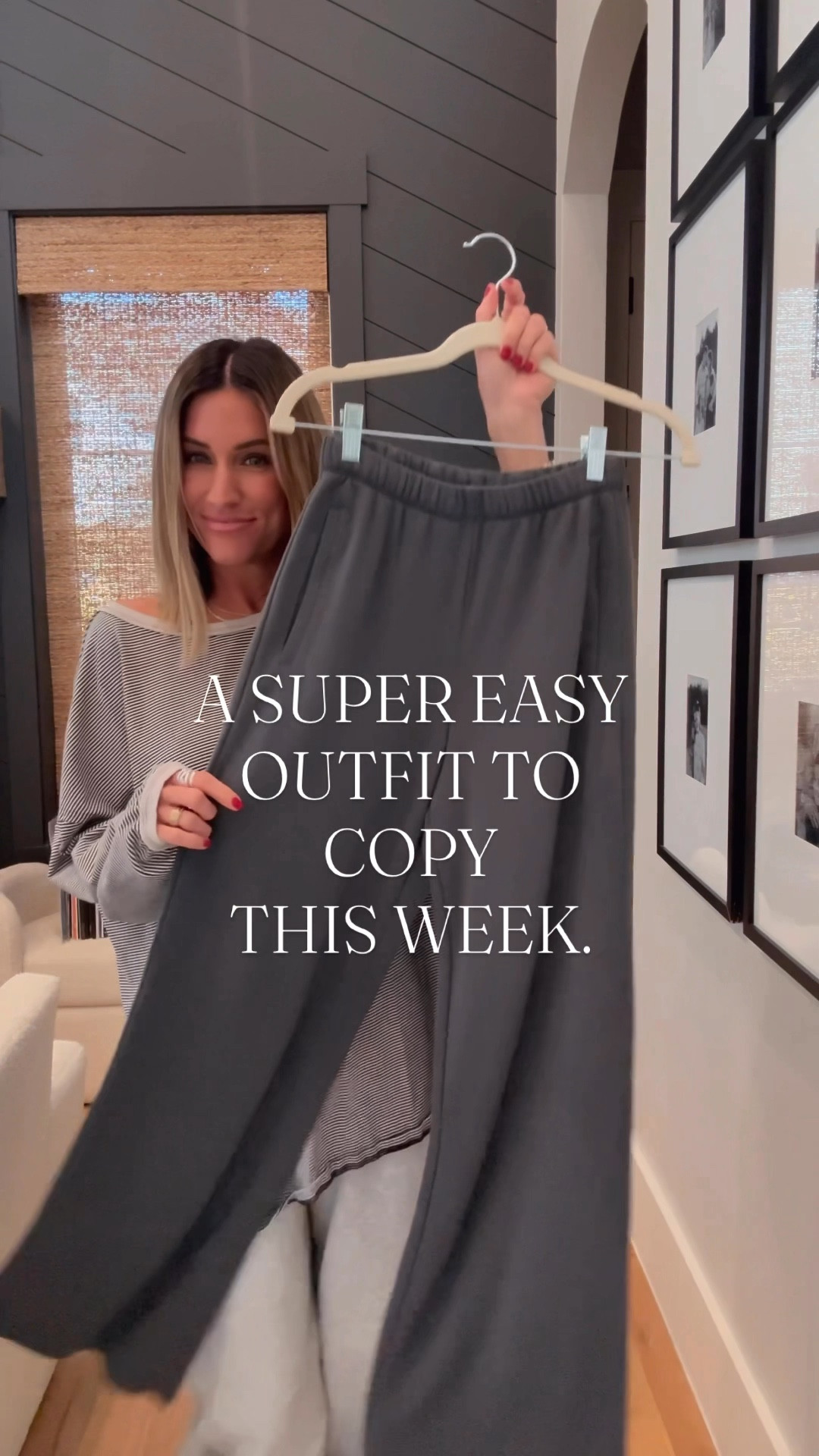 Casual, SO comfy, and cute enough to wear all day! These pants are quickly become a best seller and I can see why!
Wearing xs in pants, tank, and in denim jacket. 


#LTKSeasonal #LTKShoeCrush #LTKStyleTip