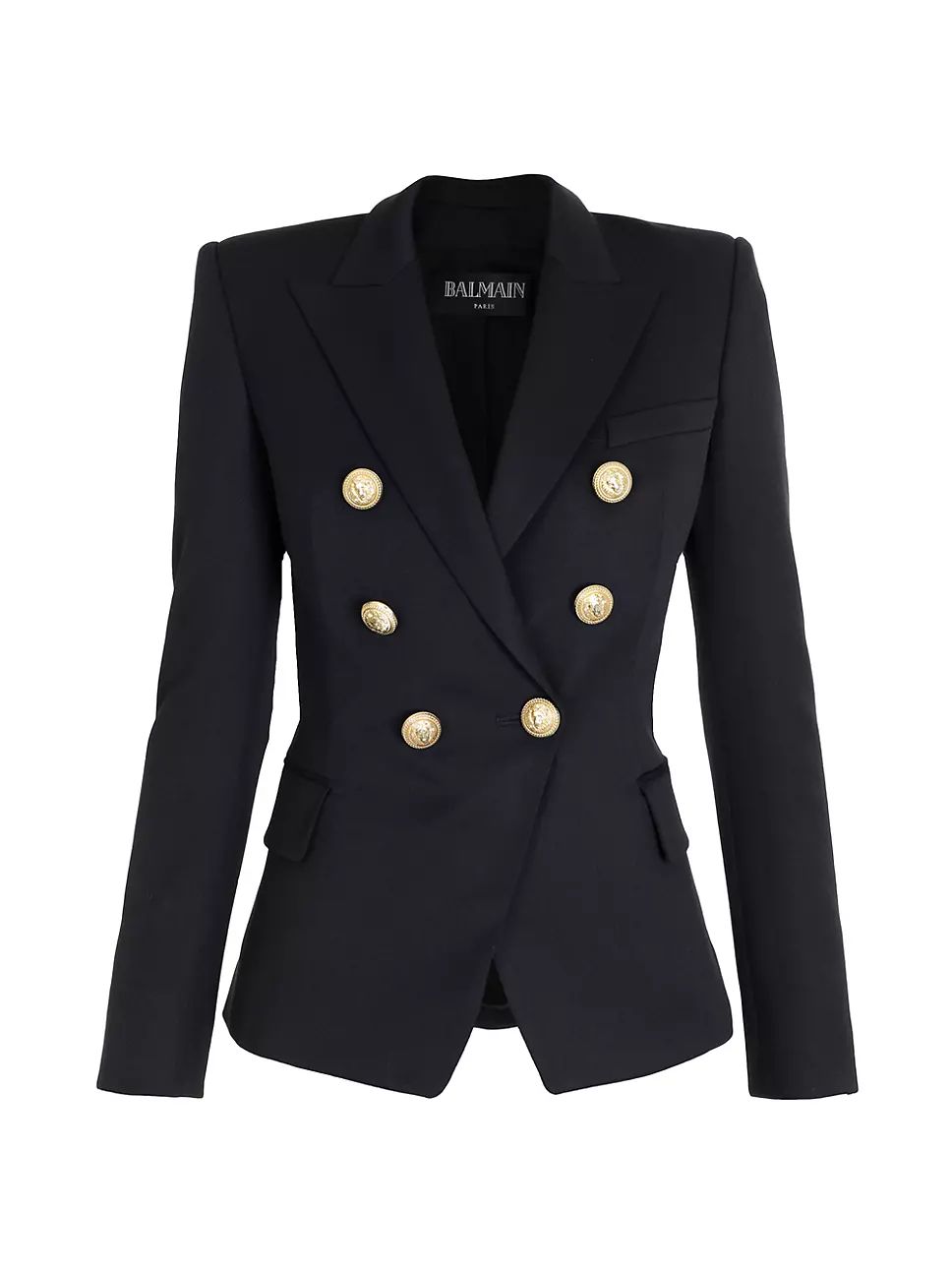 Double-Breasted Wool Jacket | Saks Fifth Avenue