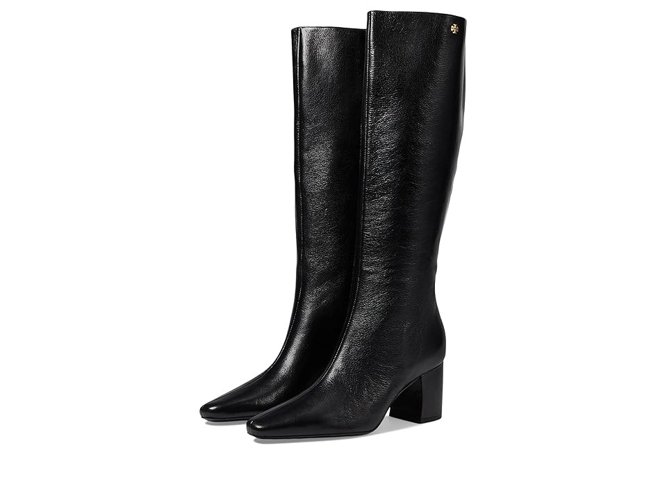 Tory Burch 55 mm Banana Tall Boot (Perfect Black) Women's Boots | Zappos