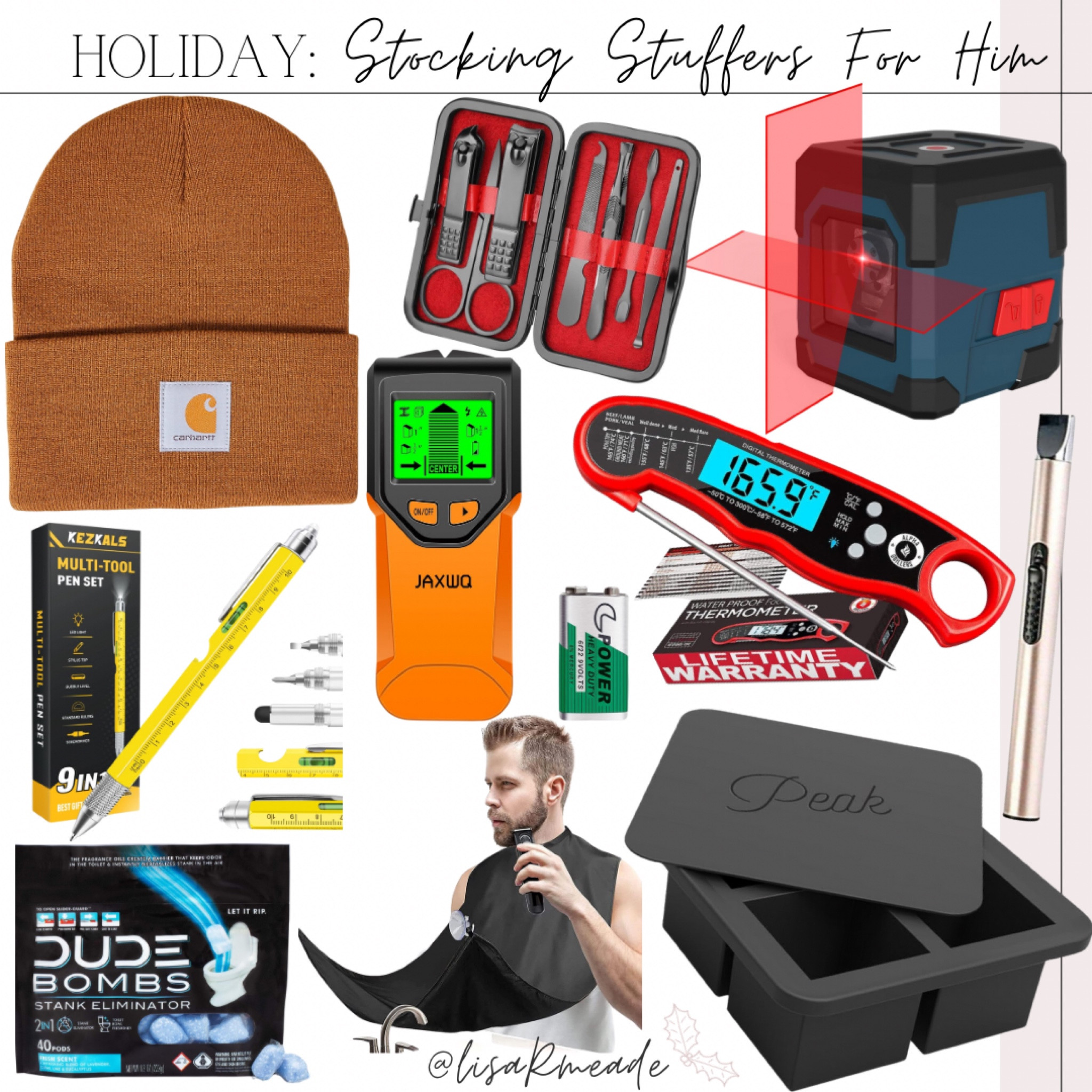 Holiday stocking stuffers for him 

#stockingstuffer #forhim #stockinggifts #smallgadgets #gadgets #tools #gifts #giftsforhim #men

#LTKGiftGuide #LTKfindsunder50 #LTKHoliday